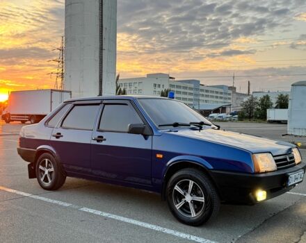 Синий ВАЗ 2109, объемом двигателя 1.5 л и пробегом 130 тыс. км за 1800 $, фото 1 на Automoto.ua