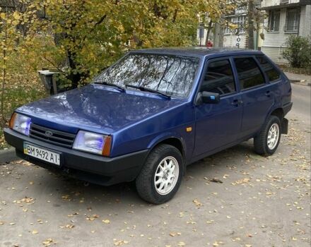 Синий ВАЗ 2109, объемом двигателя 1.5 л и пробегом 277 тыс. км за 1500 $, фото 1 на Automoto.ua