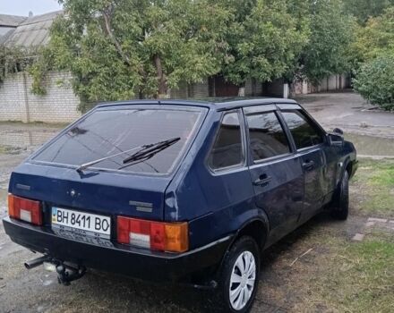 Синий ВАЗ 2109, объемом двигателя 3 л и пробегом 54 тыс. км за 550 $, фото 2 на Automoto.ua