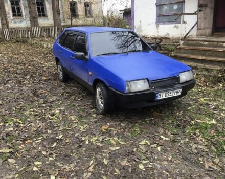 Синий ВАЗ 2109, объемом двигателя 1.3 л и пробегом 3 тыс. км за 830 $, фото 4 на Automoto.ua