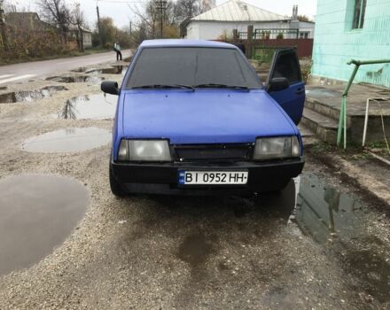Синий ВАЗ 2109, объемом двигателя 1.3 л и пробегом 3 тыс. км за 830 $, фото 1 на Automoto.ua