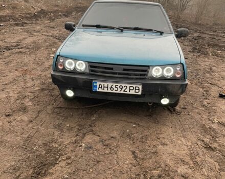 Синий ВАЗ 2109, объемом двигателя 1.5 л и пробегом 2 тыс. км за 2500 $, фото 15 на Automoto.ua
