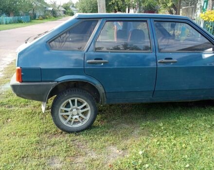 Синий ВАЗ 2109, объемом двигателя 1.5 л и пробегом 124 тыс. км за 1400 $, фото 2 на Automoto.ua