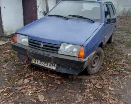 Синий ВАЗ 2109, объемом двигателя 1.5 л и пробегом 94 тыс. км за 592 $, фото 1 на Automoto.ua