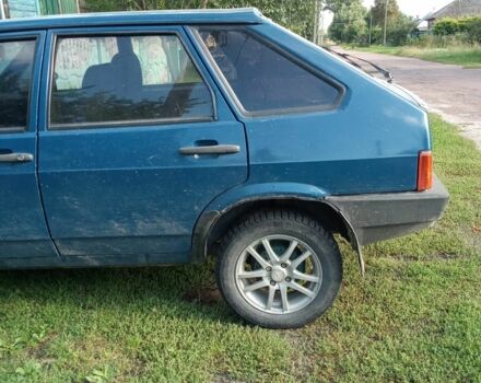 Синий ВАЗ 2109, объемом двигателя 1.5 л и пробегом 124 тыс. км за 1400 $, фото 1 на Automoto.ua