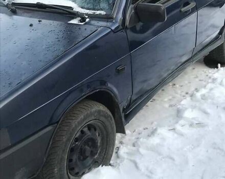 Синий ВАЗ 2109, объемом двигателя 1.5 л и пробегом 120 тыс. км за 1450 $, фото 2 на Automoto.ua
