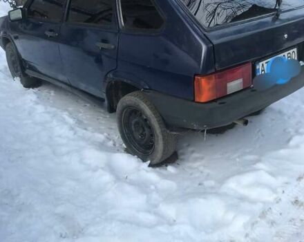 Синий ВАЗ 2109, объемом двигателя 1.5 л и пробегом 120 тыс. км за 1450 $, фото 1 на Automoto.ua