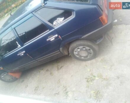 Синий ВАЗ 2109, объемом двигателя 1.5 л и пробегом 312 тыс. км за 1700 $, фото 2 на Automoto.ua