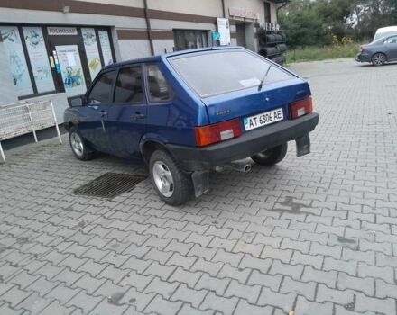 Синий ВАЗ 2109, объемом двигателя 1.5 л и пробегом 180 тыс. км за 1600 $, фото 3 на Automoto.ua