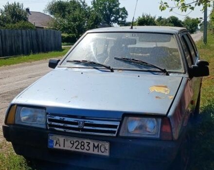 Синий ВАЗ 2109, объемом двигателя 1.5 л и пробегом 200 тыс. км за 500 $, фото 1 на Automoto.ua