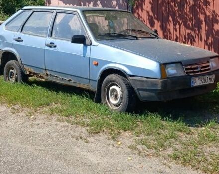 Синий ВАЗ 2109, объемом двигателя 1.5 л и пробегом 200 тыс. км за 500 $, фото 2 на Automoto.ua