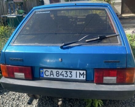 Синий ВАЗ 2109, объемом двигателя 1.5 л и пробегом 100 тыс. км за 1000 $, фото 3 на Automoto.ua