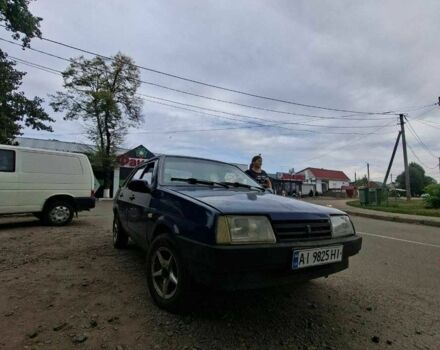 Синий ВАЗ 2109, объемом двигателя 1.5 л и пробегом 50 тыс. км за 1600 $, фото 1 на Automoto.ua
