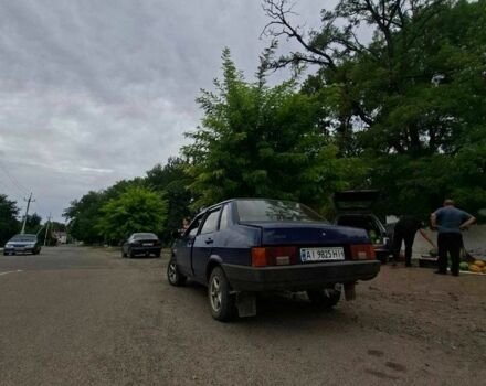 Синий ВАЗ 2109, объемом двигателя 1.5 л и пробегом 50 тыс. км за 1600 $, фото 6 на Automoto.ua