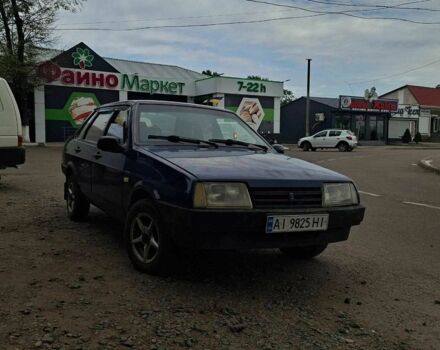 Синий ВАЗ 2109, объемом двигателя 1.5 л и пробегом 50 тыс. км за 1600 $, фото 4 на Automoto.ua