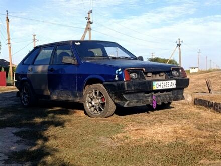 Синий ВАЗ 2109, объемом двигателя 1.5 л и пробегом 99 тыс. км за 428 $, фото 1 на Automoto.ua