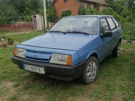 Синий ВАЗ 2109, объемом двигателя 1.3 л и пробегом 1 тыс. км за 550 $, фото 1 на Automoto.ua