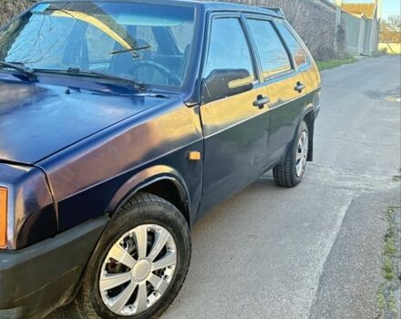 Синий ВАЗ 2109, объемом двигателя 1.3 л и пробегом 300 тыс. км за 650 $, фото 1 на Automoto.ua