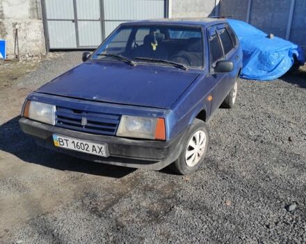 Синий ВАЗ 2109, объемом двигателя 0 л и пробегом 100 тыс. км за 632 $, фото 1 на Automoto.ua