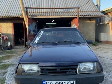 Синий ВАЗ 2109, объемом двигателя 1.3 л и пробегом 2 тыс. км за 607 $, фото 1 на Automoto.ua