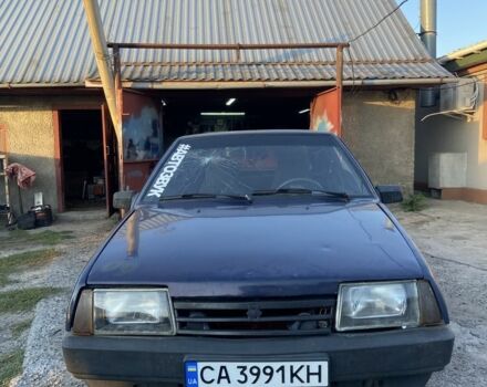 Синий ВАЗ 2109, объемом двигателя 1.3 л и пробегом 2 тыс. км за 607 $, фото 1 на Automoto.ua
