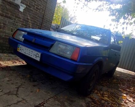 Синий ВАЗ 2109, объемом двигателя 1.3 л и пробегом 100 тыс. км за 840 $, фото 1 на Automoto.ua