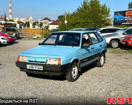 Синий ВАЗ 2109, объемом двигателя 1.3 л и пробегом 130 тыс. км за 1150 $, фото 1 на Automoto.ua