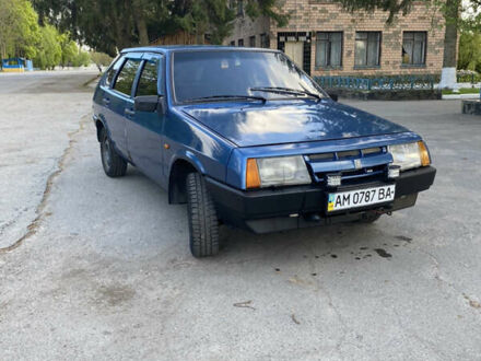 ВАЗ 2109 1989 у Емильчином на Automoto.ua Синій ВАЗ 2109, об'ємом двигуна 1.3 л та пробігом 180 тис. км за 1350 $, фото 1 на Automoto.ua