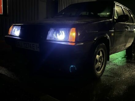 Синий ВАЗ 2109, объемом двигателя 1.5 л и пробегом 150 тыс. км за 1000 $, фото 1 на Automoto.ua
