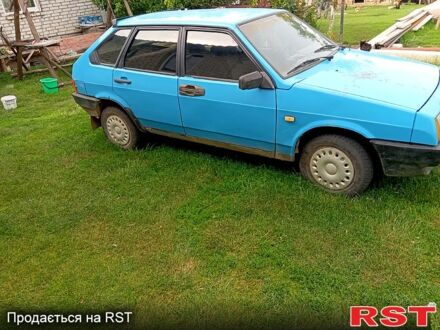 Синий ВАЗ 2109, объемом двигателя 1.3 л и пробегом 195 тыс. км за 550 $, фото 1 на Automoto.ua