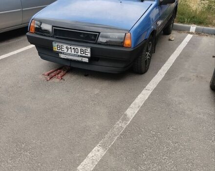 Синий ВАЗ 2109, объемом двигателя 0 л и пробегом 123 тыс. км за 1000 $, фото 1 на Automoto.ua