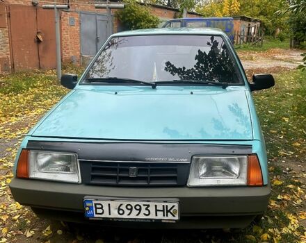 Синий ВАЗ 2109, объемом двигателя 1.3 л и пробегом 150 тыс. км за 1800 $, фото 1 на Automoto.ua
