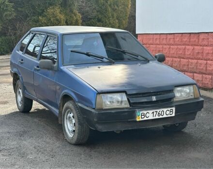 Синий ВАЗ 2109, объемом двигателя 1.3 л и пробегом 1 тыс. км за 615 $, фото 1 на Automoto.ua