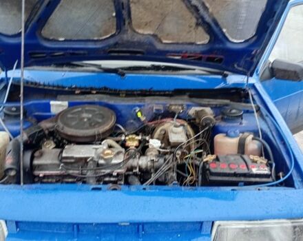 Синий ВАЗ 2109, объемом двигателя 1.8 л и пробегом 350 тыс. км за 473 $, фото 1 на Automoto.ua