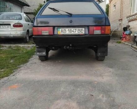 Синий ВАЗ 2109, объемом двигателя 1.29 л и пробегом 9 тыс. км за 750 $, фото 1 на Automoto.ua