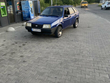 Синий ВАЗ 2109, объемом двигателя 1.29 л и пробегом 888 тыс. км за 900 $, фото 1 на Automoto.ua