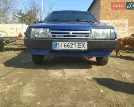Синий ВАЗ 2109, объемом двигателя 1.5 л и пробегом 207 тыс. км за 1650 $, фото 1 на Automoto.ua