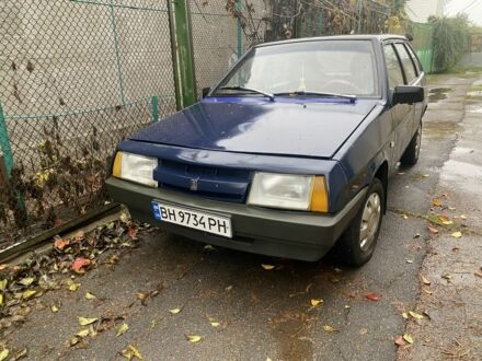 Синий ВАЗ 2109, объемом двигателя 1.3 л и пробегом 20 тыс. км за 900 $, фото 1 на Automoto.ua