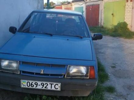Синий ВАЗ 2109, объемом двигателя 1.3 л и пробегом 3 тыс. км за 1000 $, фото 1 на Automoto.ua