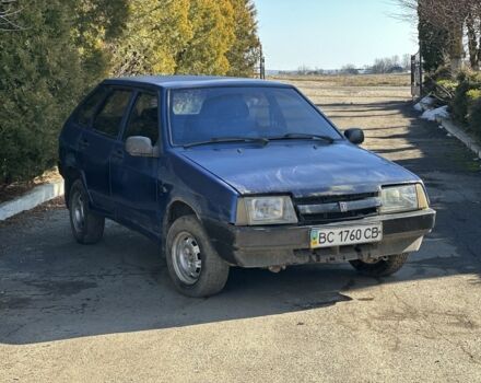 Синій ВАЗ 2109, об'ємом двигуна 1.3 л та пробігом 99 тис. км за 610 $, фото 1 на Automoto.ua