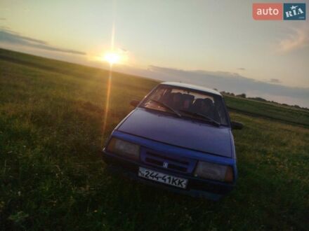 Синий ВАЗ 2109, объемом двигателя 1.3 л и пробегом 300 тыс. км за 400 $, фото 1 на Automoto.ua