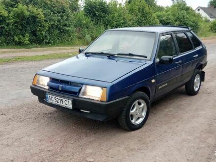 Синий ВАЗ 2109, объемом двигателя 1.5 л и пробегом 330 тыс. км за 970 $, фото 1 на Automoto.ua