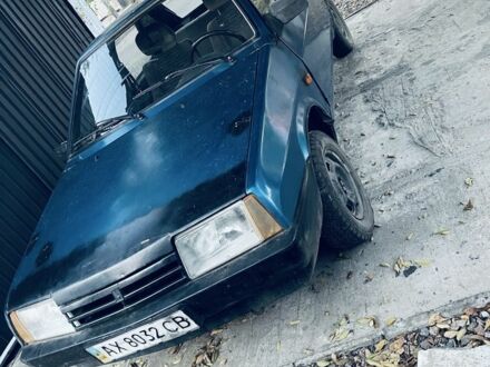 Синий ВАЗ 2109, объемом двигателя 1.5 л и пробегом 133 тыс. км за 450 $, фото 1 на Automoto.ua