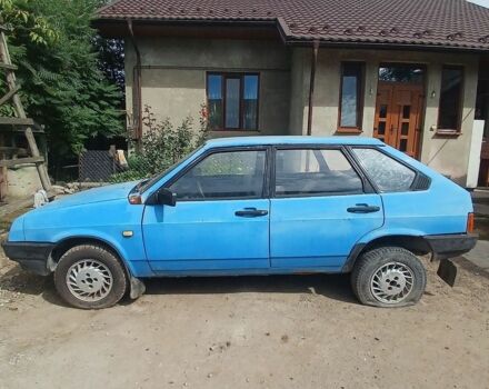 Синий ВАЗ 2109, объемом двигателя 1.29 л и пробегом 99 тыс. км за 357 $, фото 1 на Automoto.ua