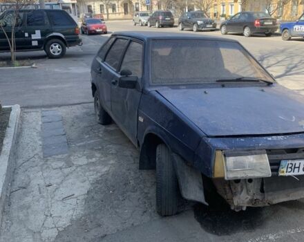 Синий ВАЗ 2109, объемом двигателя 0 л и пробегом 300 тыс. км за 300 $, фото 1 на Automoto.ua