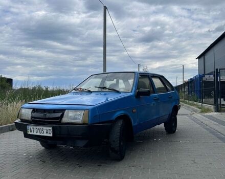 Синий ВАЗ 2109, объемом двигателя 1.3 л и пробегом 250 тыс. км за 300 $, фото 1 на Automoto.ua