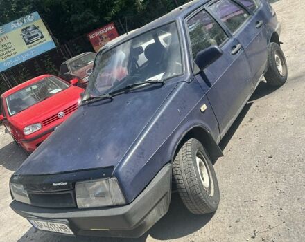 Синій ВАЗ 2109, об'ємом двигуна 1.3 л та пробігом 250 тис. км за 671 $, фото 1 на Automoto.ua