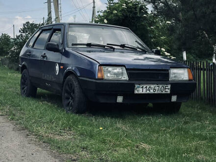 ВАЗ 2109 1990 у Любашевке на Automoto.ua Синій ВАЗ 2109, об'ємом двигуна 1.5 л та пробігом 300 тис. км за 1000 $, фото 1 на Automoto.ua