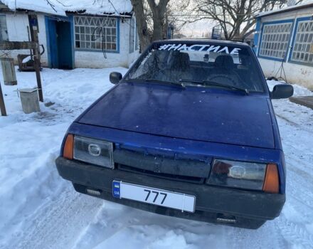 Синий ВАЗ 2109, объемом двигателя 0 л и пробегом 55 тыс. км за 116 $, фото 1 на Automoto.ua