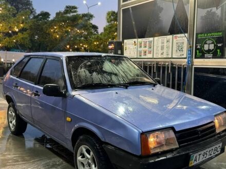 Синий ВАЗ 2109, объемом двигателя 1.5 л и пробегом 76 тыс. км за 750 $, фото 1 на Automoto.ua